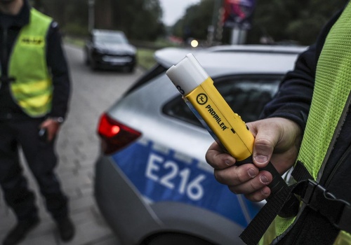 Sulechów. Pijana kierująca Renault uderzyła w bramę i sobie poszła