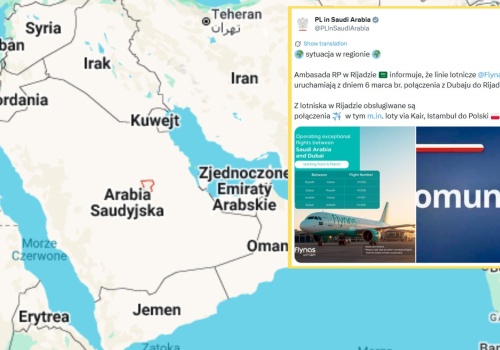 Polska ambasada w Rijadzie z pilnym komunikatem dla podróżnych. Dostępne nowe połączenia