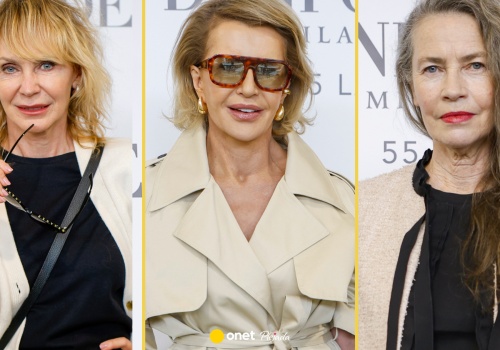 Joanna Racewicz przyciągnęła spojrzenia. Żona Bogusława Lindy zadała szyku