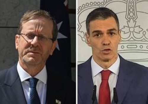 Prezydent Izraela ostro o Hiszpanii. 