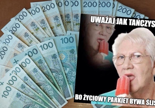 Biała Podlaska: emerytka odpowie za przytulenie gotówki ze znalezionego na parkingu portfela