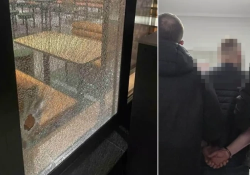 Restauracja ostrzelana przez przestępcę. 