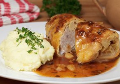 Gołąbki robię po szwedzku. Są delikatniejsze w smaku i mają bardziej soczysty farsz