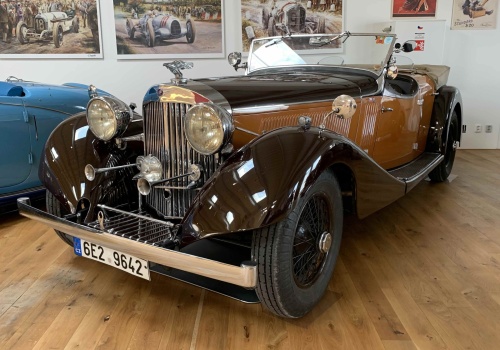 Jensen Motors Typ S (1937) Cabriolet – brytyjski klasyk z silnikiem V8