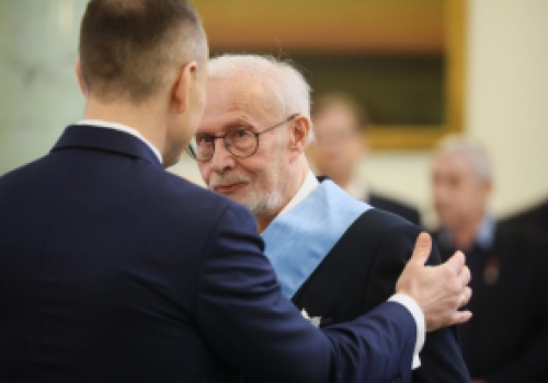 Czesław Nowak i prof. Stanisław Radwański odznaczeni Orderem Orła Białego
