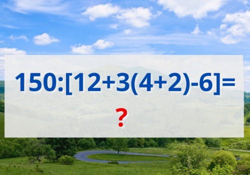 Wynik może cię zaskoczyć. Sprawdź dwa razy, czy liczysz dobrze