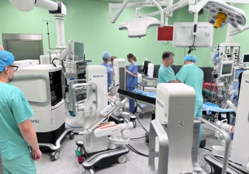 Robot chirurgiczny Hugo RAS w Gdańsku. Pierwsza operacja już wykonana