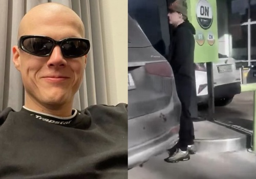 Szpaku wyśledzony przez fanów na stacji benzynowej