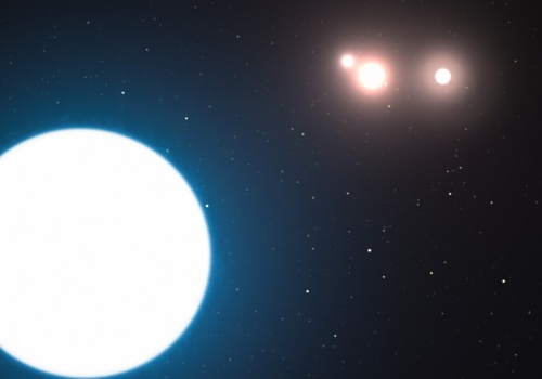 Cztery gwiazdy obok siebie. Rekordowy układ odkryty przez naukowców