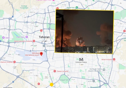 Potężne eksplozje w Teheranie. Na lotnisko spadły rakiety