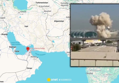 Groźne zdarzenie w Dubaju. Eksplozja drona obok lotniska