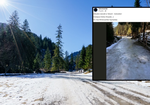 Zdjęcie z doliny w Tatrach rozgrzało sieć. 
