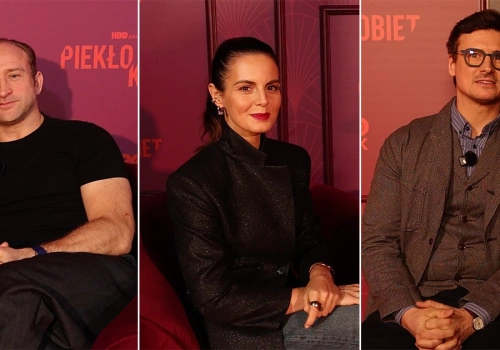 Turkot, Szyc i Damięcki opowiadają nam o serialu Piekło kobiet