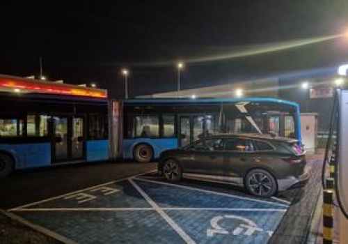 Test: Škoda Enyaq 85 – zimowa trasa elektrykiem