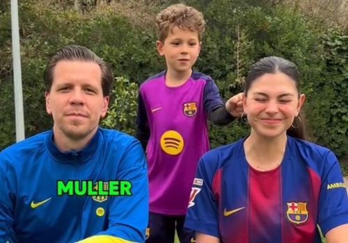 Szczęsny, jego syn oraz influencerka. Zobacz, co z tego wyszło