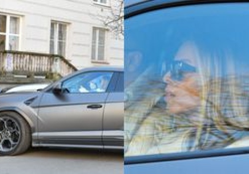 Ewa Chodakowska przemierza miasto za kierownicą wartego ponad MILION ZŁOTYCH Lamborghini. Nowy nabytek? (ZDJĘCIA)