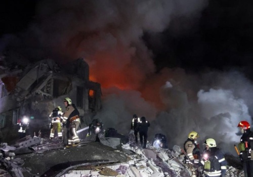 Potężne uderzenie Rosji. Drony, rakiety i zniszczenia w Ukrainie