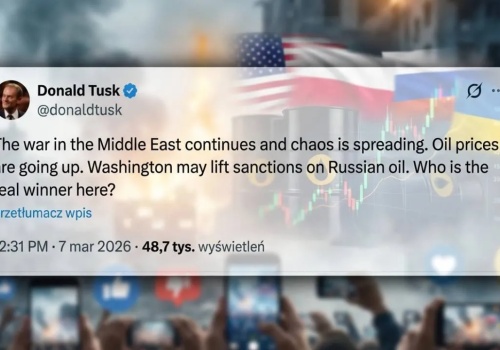 Nowy antyamerykański wpis Donalda Tuska w serwisie X. Internauci punktują hipokryzję premiera