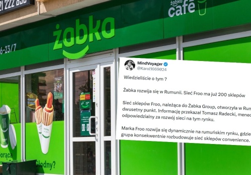 Żabka rozgościła się za granicą, otworzyła już 200 sklepów w Rumunii