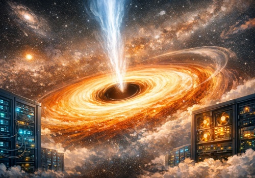 Superkomputery Intela i AMD zajrzały na krawędź czarnej dziury