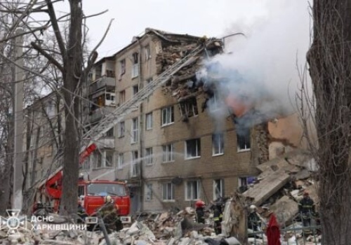 Rosja przeprowadziła na Ukrainę zmasowany atak dronowo-rakietowy. Jest wiele ofiar