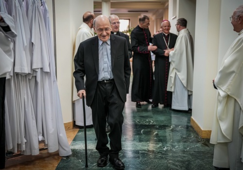 Ks. prof. Michał Heller: ktoś mnie zapytał, którą z prac uważam za najważniejszą. Tę pracę, której jeszcze ni …