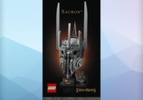 Zestaw LEGO ICONS Władca pierścieni: Hełm Saurona już za 245,99 zł w Amazon PL