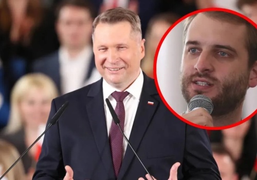 Schwertner kpił z wykształcenia Czarnka. Sam jest absolwentem... liceum