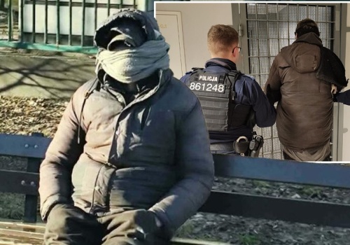 Miał kręcić się w pobliżu szkół i zaczepiać dzieci. Zawsze z zasłoniętą twarzą