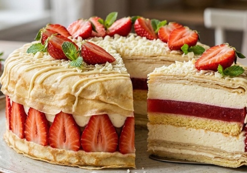 ​Naleśnikowa alternatywa dla klasyki, czyli gâteau de crêpes według Bogumiła Przybylaka