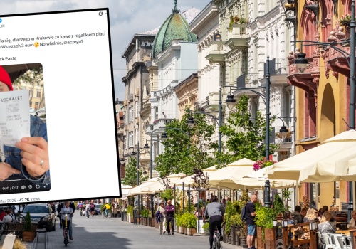 Włoch zaskoczony ceną kawy w Polsce. 