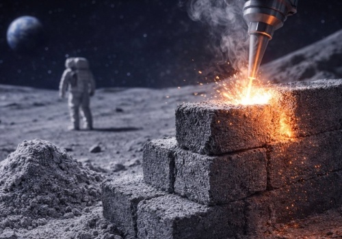 Zmienią pył księżycowy w beton. Posłuży do budowy kolonii