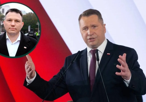 Czarnek zareagował na zaczepkę Mentzena. 