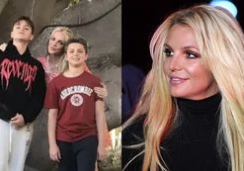 Synowie Britney Spears ODWIEDZILI zwolnioną z aresztu matkę. 