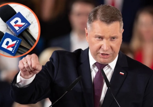 Przemysław Czarnek wyróżnił Republikę. 