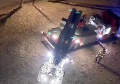 Pożar mieszkania w bloku przy ulicy Różyckiego