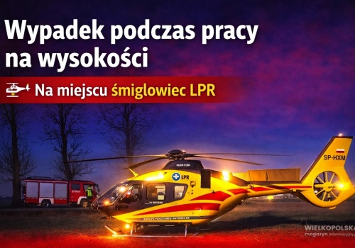 Dramatyczny wypadek na terenie jednego z gospodarstw w gminie Lwówek