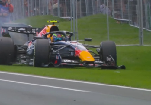 Hadjar ruszył jak z procy, ale Red Bull odebrał mu szansę na prowadzenie