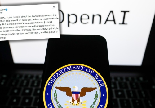 Nagła decyzja szefowej działu robotyki w OpenAI po umowie z Pentagonem. Ujawniła swoje obawy