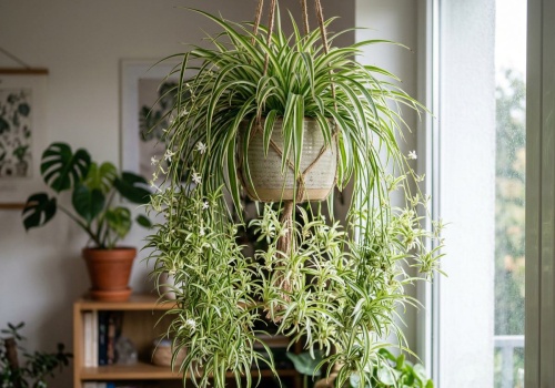 Jak wyhodować zwisającą roślinę? Z parapetu na piedestał. Sekret tkwi w świetle