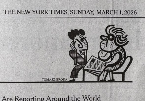 Polski ilustrator w „The New York Times”