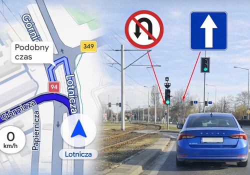 Google Maps nagminnie każe kierowcom zawracać tam, gdzie nie wolno. Dowiedzieliśmy się dlaczego