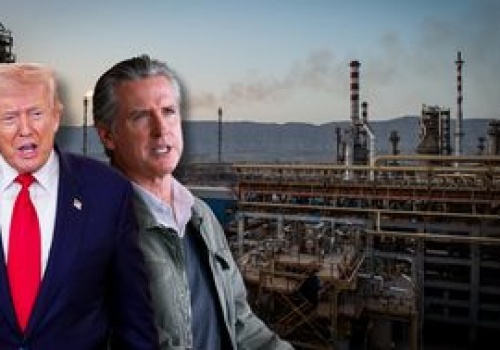 Cena ropy w górę. Gubernator Kalifornii wypomina Trumpowi wpis z 2013 r.