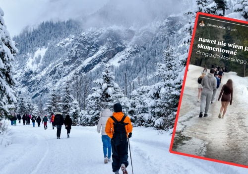 Pokazała nagranie z Morskiego Oka. Nie wytrzymała. 