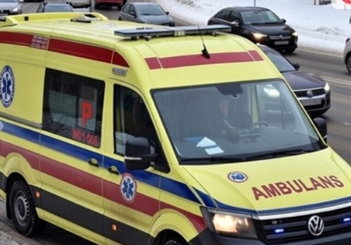 Wypadek na S7. Strażacy wyjechali na interwencję. W ich wóz wjechał samochód