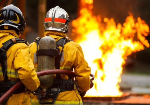 Pożar hotelu w Tychach. Ewakuowano 12 osób