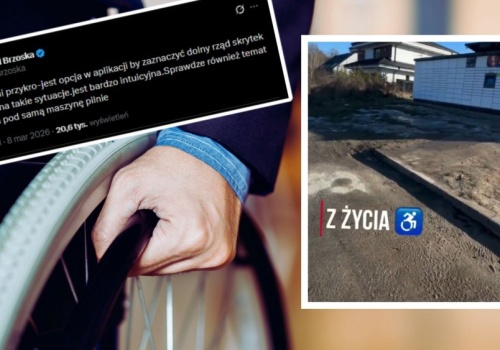 Paczkomat: błoto i paczka pod sufitem. Brzoska reaguje i bierze sprawę w swoje ręce