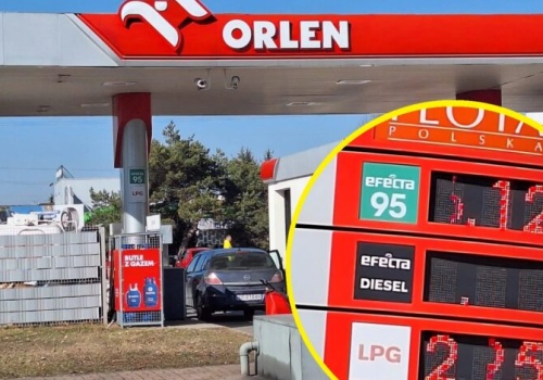 Puste dystrybutory w Piotrkowie? Strażacy nie mogli zatankować wozu bojowego