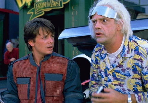 Michael J. Fox i Christopher Lloyd znowu razem. Podzielili się zdjęciem