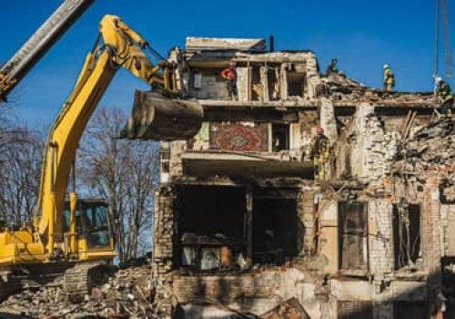 W Charkowie zakończono akcję ratowniczą w miejscu ataku 7 marca